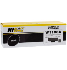 Картридж Hi-Black (HB-W1106A) для HP Laser 107a/107r//MFP135a/135r/135w/137, (1000 стр.) без чипа