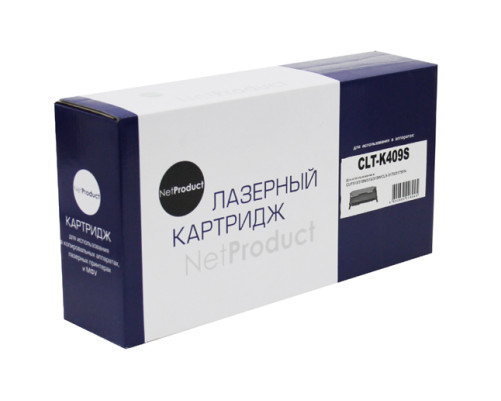 Тонер-картридж NetProduct (N-CLT-K409S) для Samsung CLP-310/315/CLX-3170fn/3175, черный (1500 стр.)