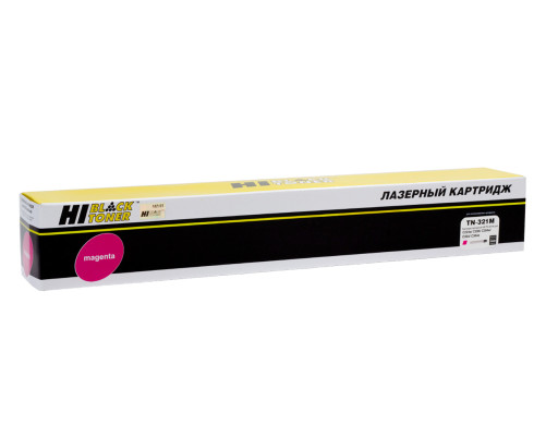 Тонер-картридж Hi-Black (HB-TN-321M) для Konica-Minolta bizhub C224/284/364, пурпурный (25000 стр.)