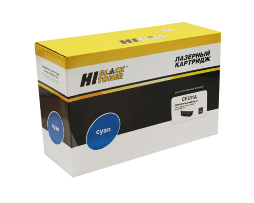 Картридж Hi-Black (HB-CF331A) для HP CLJ M651n/651dn/651xh, №654A, голубой (15000 стр.)