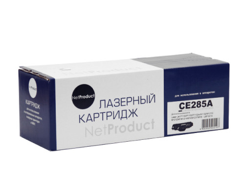 Картридж NetProduct для HP LJ Pro P1102/P1120W/M1212nf/M1132MFP/Canon 725 (1600 стр.)