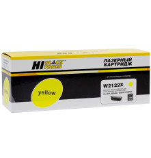 Картридж Hi-Black (HB-W2122X) для HP CLJ Enterprise M554dn/555DN/555x/578f/578DN, желтый (10000 стр.) без чипа