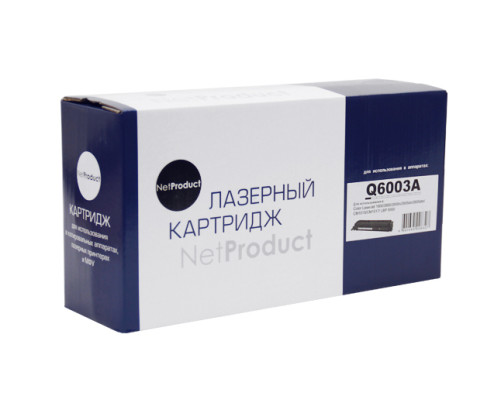 Картридж NetProduct (N-Q6003A) для HP CLJ 1600/2600/2605, Восстановленный, пурпурный (2000 стр.)