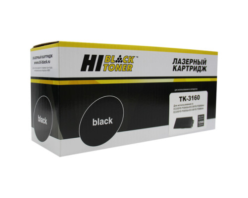Тонер-картридж Hi-Black (HB-TK-3160) для Kyocera P3045dn/P3050dn/P3055dn, (12500 стр.) с чипом