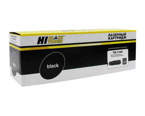 Тонер-картридж Hi-Black (HB-TK-1160) для Kyocera P2040dn/P2040dw, (7200 стр.), с чипом
