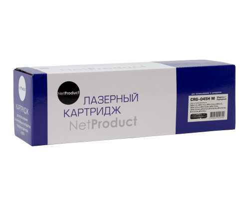Картридж NetProduct для Canon LBP-611/613/MF631/633/635, пурпурный (2200 стр.)