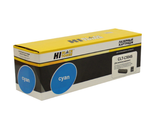 Картридж Hi-Black (HB-CLT-C504S) для Samsung CLP-415/470/475/CLX-4170/4195, голубой (1800 стр.)