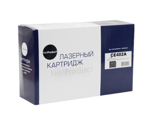 Картридж NetProduct (N-CE402A) для HP LJ Enterprise 500 color M551n/M575dn, желтый (6000 стр.)