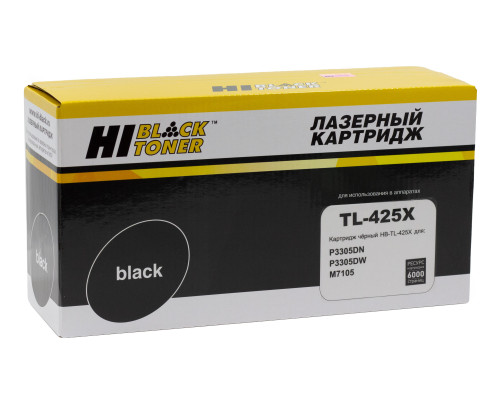 Тонер-картридж Hi-Black (HB-TL-425X) для Pantum P3305DN/P3305DW/M7105 (6000 стр.)