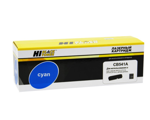 Картридж Hi-Black (HB-CB541A) для HP CLJ CM1300/CM1312/CP1210/CP1215, голубой (1400 стр.)