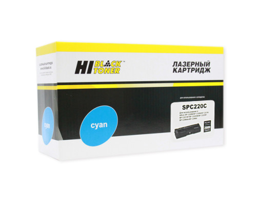 Картридж Hi-Black (HB-SPC220C) для Ricoh Aficio SPC220DN/C221DN/C222SF/C240DN, голубой (2000 стр.)