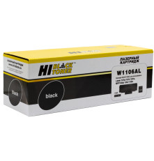 Картридж Hi-Black (HB-W1106AL) для HP Laser 107a/107r//MFP135a/135r/135w/137, (5000 стр.) без чипа