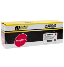 Картридж Hi-Black (HB-№055H M) Canon i-Sensys LBP663Cdw/664Cx/MF742Cdw/744Cdw/746Cx, пурпурный (5900 стр.) без чипа