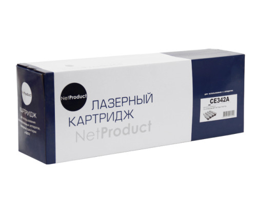 Картридж NetProduct (N-CE342A) для HP CLJ Enterprise MFP M775dn/775f/775z, № 651A, желтый (16000 стр.)