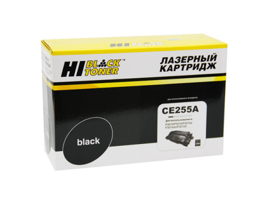 Картридж Hi-Black (HB-CE255A) для HP LJ P3015 (6000 стр.)