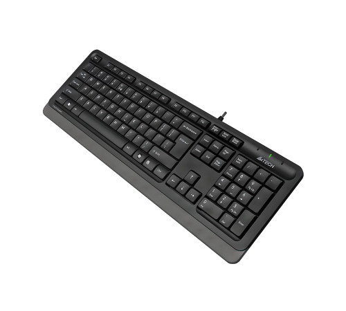 Клавиатура проводная A4Tech Fstyler FK10, черный/серый