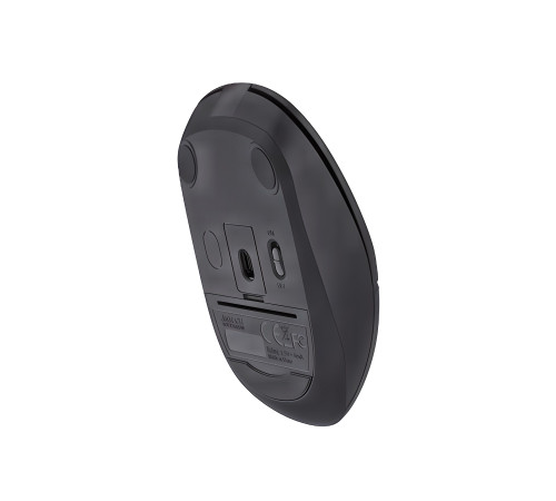 Мышь беспроводная A4Tech Fstyler FB12, 1200 dpi, BT/Radio, USB, 3кнопки, черный