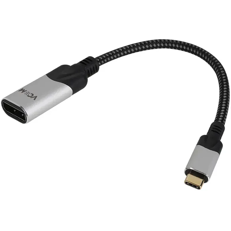 Aдаптер USB 3.1 Type-Cm --> DP A(f) 8K@60Hz, 0.15m ,Alum ,VCOM <CU422MV-8K>