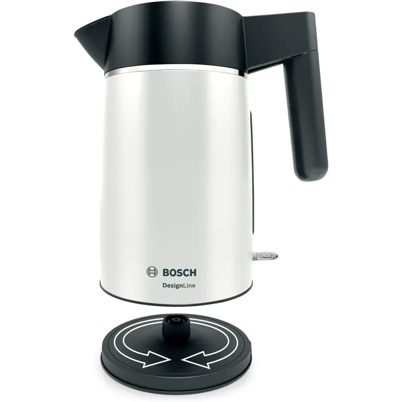 Чайник Bosch TWK5P471, 1.7 л, закрытая спираль, 2400 Вт, белый