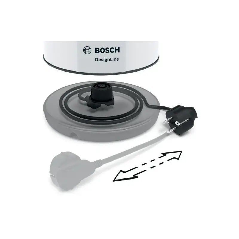 Чайник Bosch TWK3P421, 1.7 л, 2400 Вт