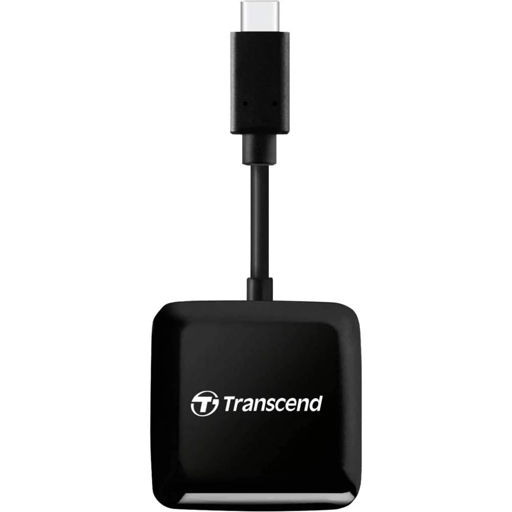 Картридер Transcend TS-RDC3, SD/microSD, USB3.0 type-C