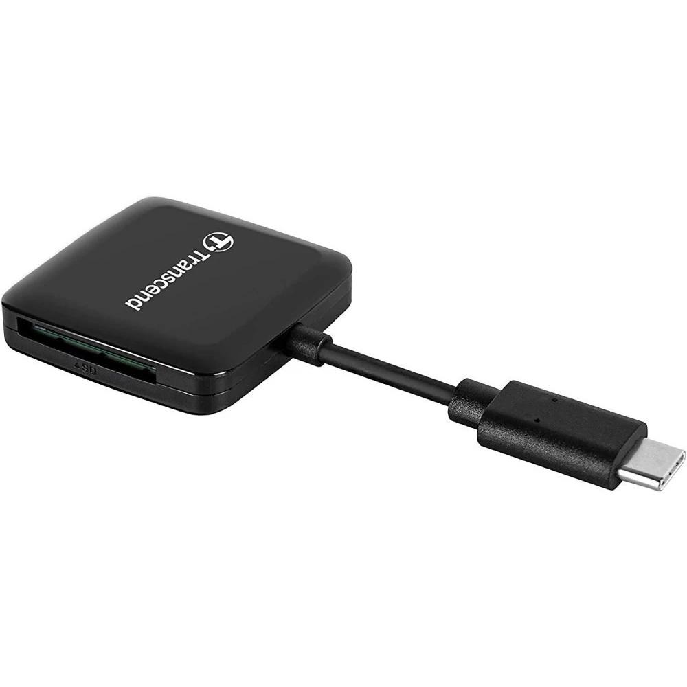 Картридер Transcend TS-RDC3, SD/microSD, USB3.0 type-C