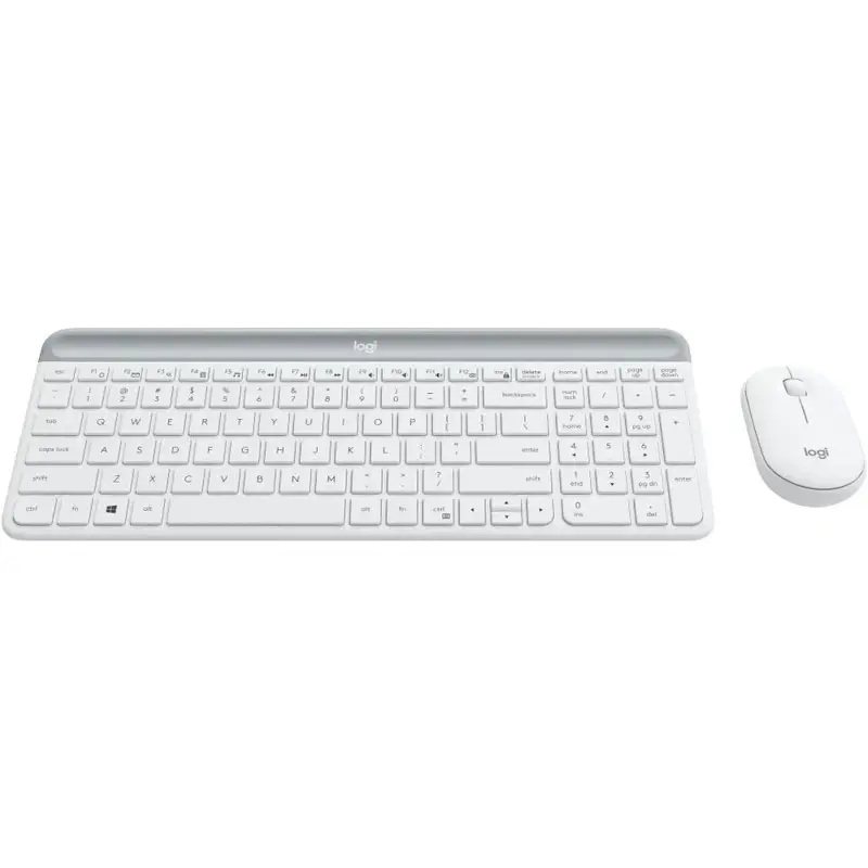 Комплект (клавиатура/мышь) беспроводной Logitech MK470, OFFWHITE, [920-009207]