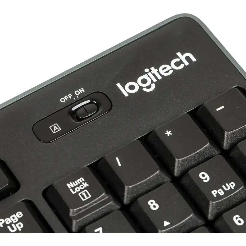 Комплект (клавиатура/мышь) беспроводной Logitech MK270 (USB, FM, keyboard:2xAAA, mouse:optical, 1000dpi, 3btn+Roll, 1xAA) Retail