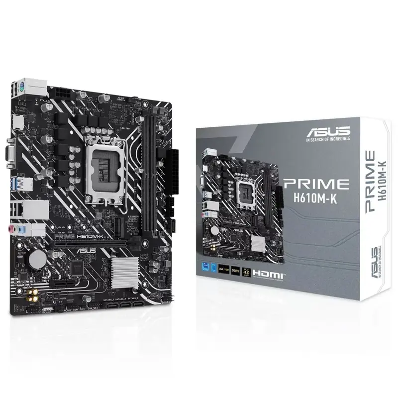 Материнская плата ASUS PRIME H610M-K  (LGA1700)