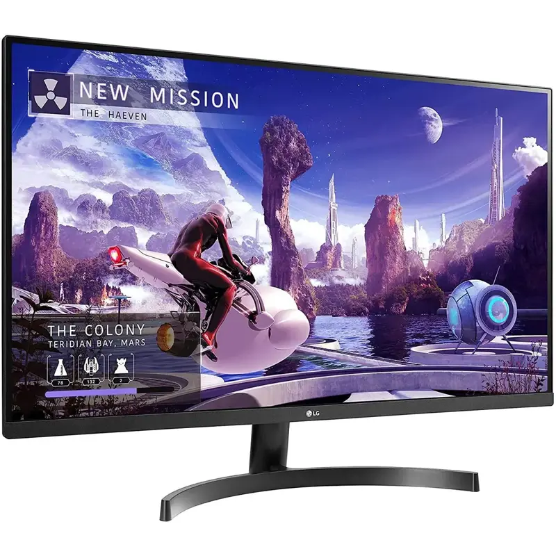 Монитор 27'' LG 27QN600-B IPS, 2560x1440, 350cd/m2, 16:9, 5мс (GtG), HDMIx2, DP, Audio out, 75Hz, 178/178, внешний БП, FreeSync, HDR 10, VESA (100x100 мм)