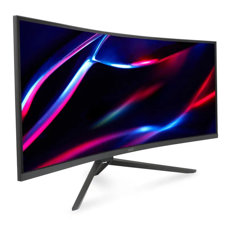 Монитор Acer ED343CURHbmiippx 34'',  ZeroFrame, Curved 1000R Black, 21:9, VA, 3440x1440, 1 / 4ms, 300cd, 100Hz, 2xHDMI(2.0) + 2xDP(1.2) + Audio out, Speakers 3Wx2, sync: FreeSync, hdr: HDR 10