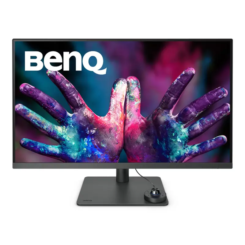 Монитор 31,5" Benq PD3205U, 3840x2160, IPS,  60Hz, 1000:1, 350cd, 5ms, HDMI, DP; 3*USB 3,2; USB C*90W, Speakers, Height adj 110, 99% sRGB, Flicker-free;Low Blue Light, Calibration Report, 3Y, Grey