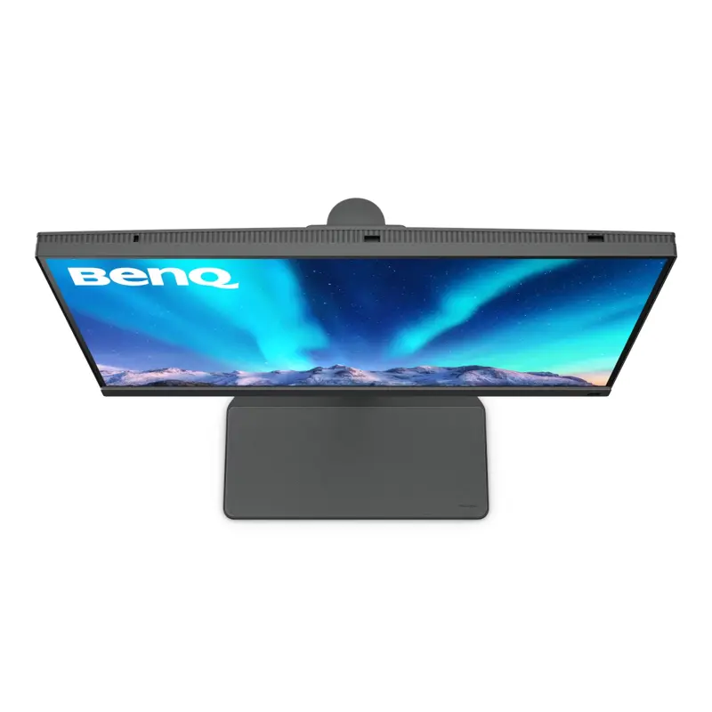 Монитор Benq SW272Q 27'', 2560x1440, IPS,  60Hz, 1000:1, 300cd, 5ms, 2*HDMI, DP; 2*USB 3,0, USB C*90W, Height adj 140, Pivot, 100% sRGB, Flicker-free;Low Blue Light, Calibration Report, Shading Hood, 3Y, Grey