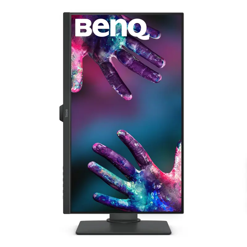 Монитор Benq PD2705Q 27'', 2560x1440, IPS,  60Hz, 1000:1, 250cd, 5ms, HDMI, DP; 4*USB 3,0; USB C*65W, Speakers, Height adj 110, Pivot, 100% sRGB, Flicker-free;Low Blue Light, Calibration Report, 3Y, Grey