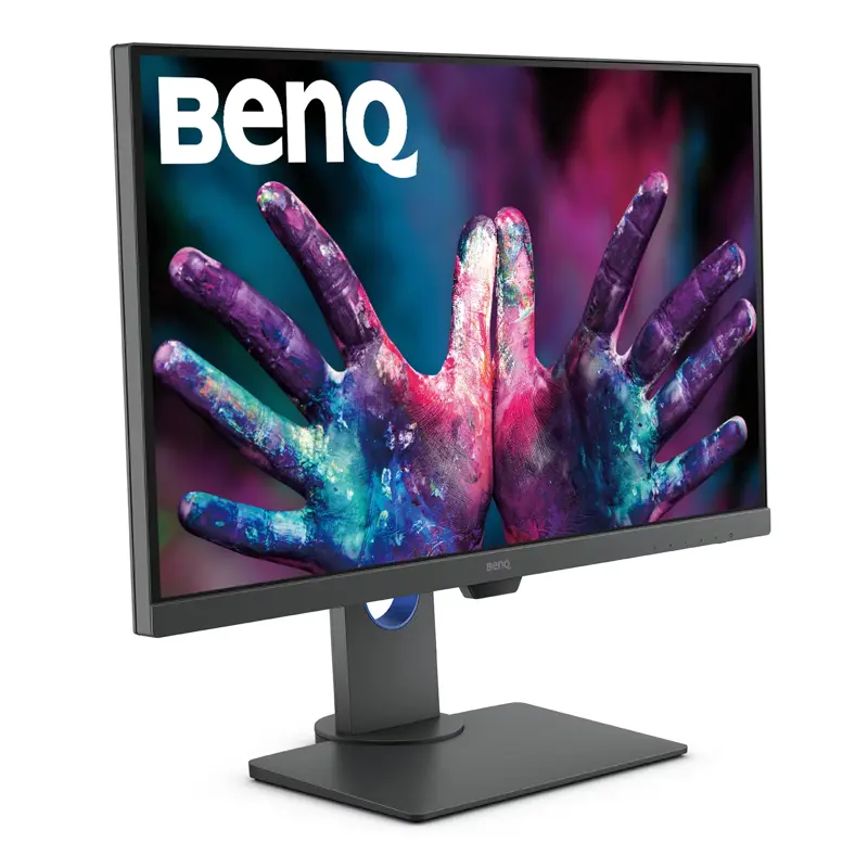 Монитор Benq PD2705Q 27'', 2560x1440, IPS,  60Hz, 1000:1, 250cd, 5ms, HDMI, DP; 4*USB 3,0; USB C*65W, Speakers, Height adj 110, Pivot, 100% sRGB, Flicker-free;Low Blue Light, Calibration Report, 3Y, Grey