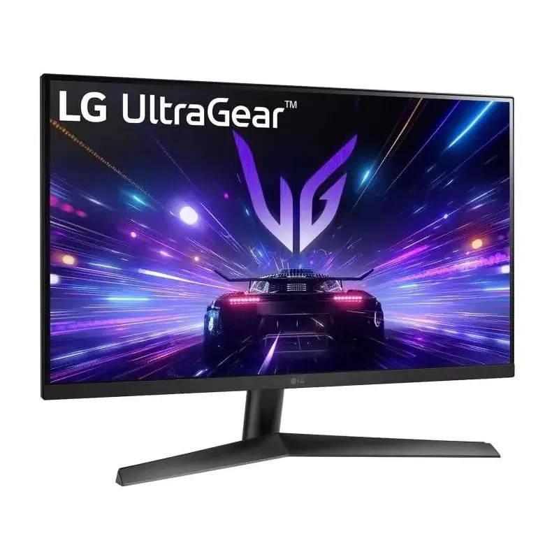 Монитор LG UltraGear 27GS60F-B 27" IPS LED, 1920x1080 (FullHD),180Hz, 1мс (GtG),1000:1, 300 сd/m2, 178°/178°, DisplayPort 1,4, HDMI 2,0, AMD FreeSync, NVIDIA G-SYNC Compatible, HDR10, VESA 100x100mm, black