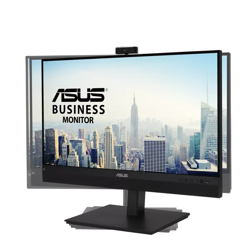 Монитор 27" ASUS BE27ACSBK (2560x1440), 16:9, IPS, 350 cd/m2, 1000:1, 178/178, 5ms(GTG), 60Hz, Full HD Webcam, HDMI, DPx2, USB-C (80W), USB Hub, Speakers, Microphone, HAS, LTSP, VESA 100x100mm, black