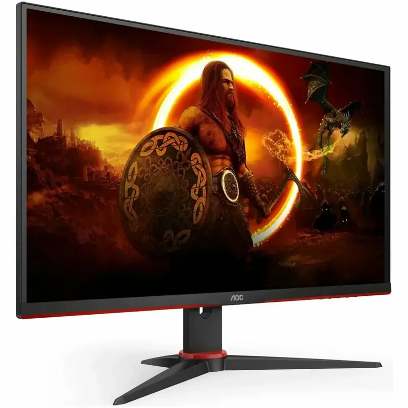 Монитор 27'' AOC Q27G2E, 2560x1440, VA, 144Hz, 80M:1, 250cd, 1ms, 2*HDMI, DP, Speakers, FreeSync, Flicker Free, VESA, 3Y, Black