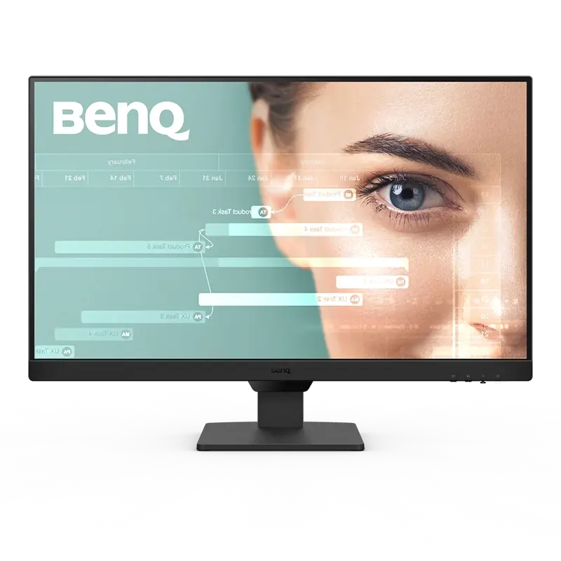 Монитор 23,8" Benq GW2490, 1920x1080, IPS,  60Hz, 20M:1, 250cd, 5ms, 2*HDMI, DP, Speakers, Flicker-free;Low Blue Light, 3Y, Black