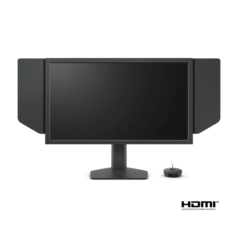 Монитор 24.1'' Benq XL2586X, 1920x1080, TN, 540Hz, 100M:1, 350cd, 1ms, 3*HDMI, DP; Height adj 155, Pivot, Flicker-free;Low Blue Light, Calibration Report, Shading Hood, 3Y, Grey