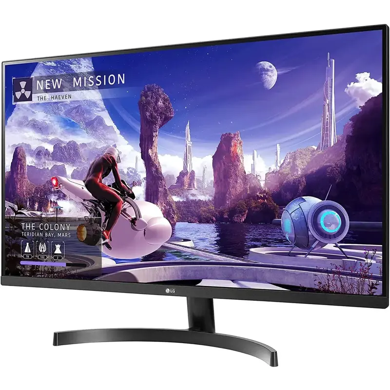 Монитор 27'' LG 27QN600-B IPS, 2560x1440, 350cd/m2, 16:9, 5мс (GtG), HDMIx2, DP, Audio out, 75Hz, 178/178, внешний БП, FreeSync, HDR 10, VESA (100x100 мм)