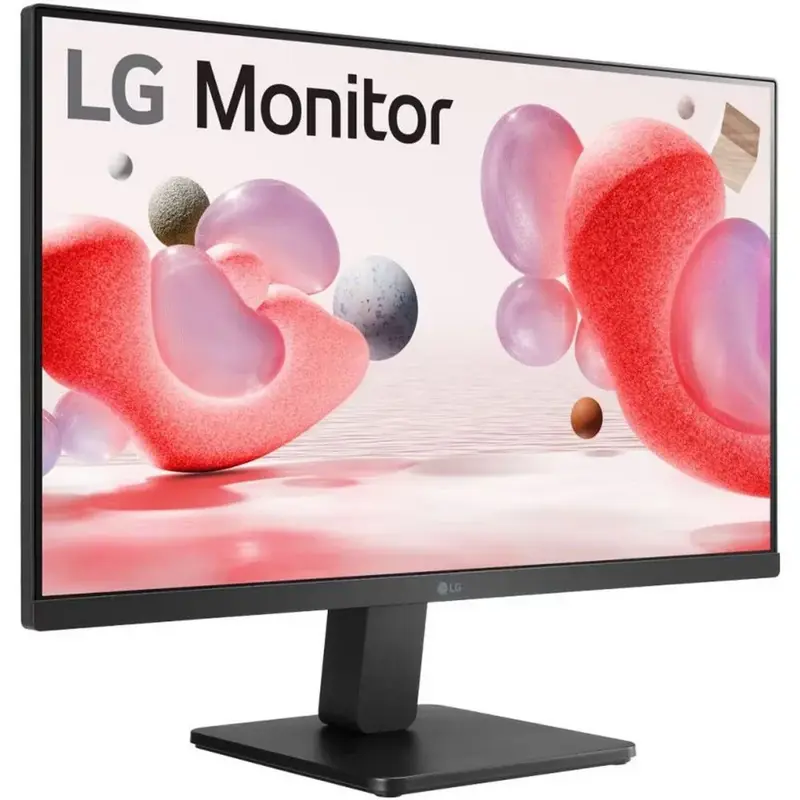 Монитор LG 24MR400-B 23,8" IPS, 1920x1080, 250cd/m2, 16:9, 5(GTG), D-Sub, HDMI, Audio out,  100Hz, 178/178, внешний БП, FreeSync, VESA (100x100 мм)