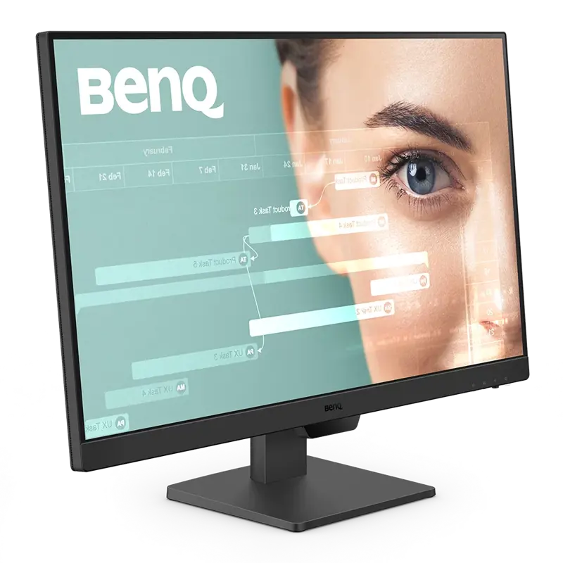 Монитор 23,8" Benq GW2490, 1920x1080, IPS,  60Hz, 20M:1, 250cd, 5ms, 2*HDMI, DP, Speakers, Flicker-free;Low Blue Light, 3Y, Black