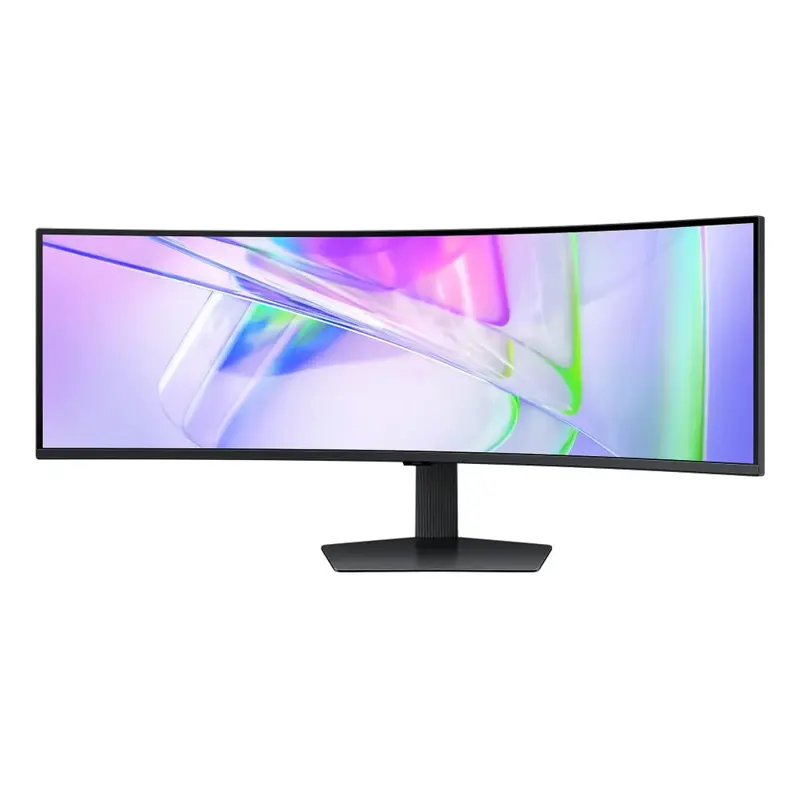 Монитор Samsung S49C950UAI/ Samsung S49C950UAI 49" ultrаwide 32:9 curved VA monitor, 5120x1440, R=1800 mm, 5ms(GtG), 350 cd/m2, MEGA DCR(static 3000:1), 120Hz, 178°/178°, DP; HDMI x2, USB 3.0 x3, USB-C x1, Ethernet (LAN) x1, Headphone, speakers, HAS,