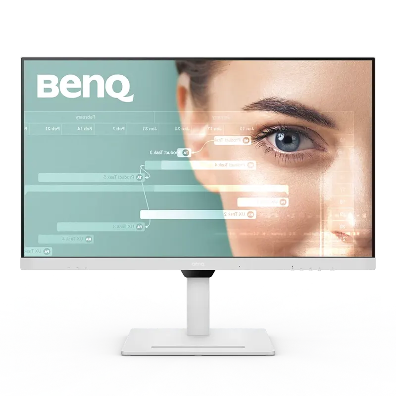 Монитор 31,5" Benq GW3290QT, 2560x1440, IPS,  60Hz, 20M:1, 350cd, 5ms, HDMI, DP; 3*USB 3,2; USB C*65W, Speakers, Height adj 110, Pivot, 99% sRGB, Flicker-free;Low Blue Light, 3Y, White