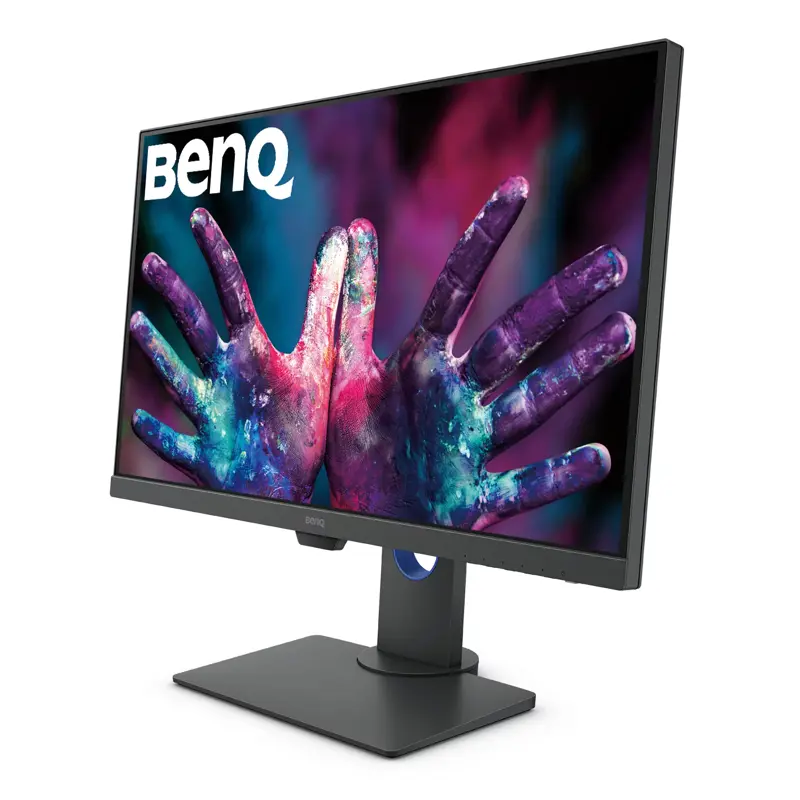 Монитор Benq PD2705Q 27'', 2560x1440, IPS,  60Hz, 1000:1, 250cd, 5ms, HDMI, DP; 4*USB 3,0; USB C*65W, Speakers, Height adj 110, Pivot, 100% sRGB, Flicker-free;Low Blue Light, Calibration Report, 3Y, Grey