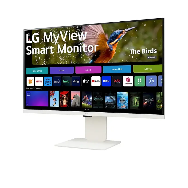 Монитор LG MyView 32SR83U-W 31,5'' 4K UHD Smart, IPS, 400cd/m2, 16:9, 5мс (GtG), 60Hz, 178/178, speakers 5Wx2, внешний БП, USB Type-C, 2xHDMI, USB, VESA 100x100 mm, HAS, webOS