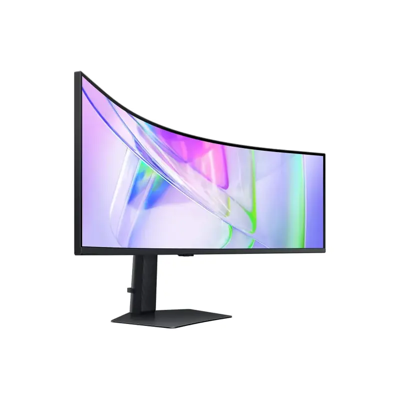 Монитор Samsung S49C950UAI/ Samsung S49C950UAI 49" ultrаwide 32:9 curved VA monitor, 5120x1440, R=1800 mm, 5ms(GtG), 350 cd/m2, MEGA DCR(static 3000:1), 120Hz, 178°/178°, DP; HDMI x2, USB 3.0 x3, USB-C x1, Ethernet (LAN) x1, Headphone, speakers, HAS,