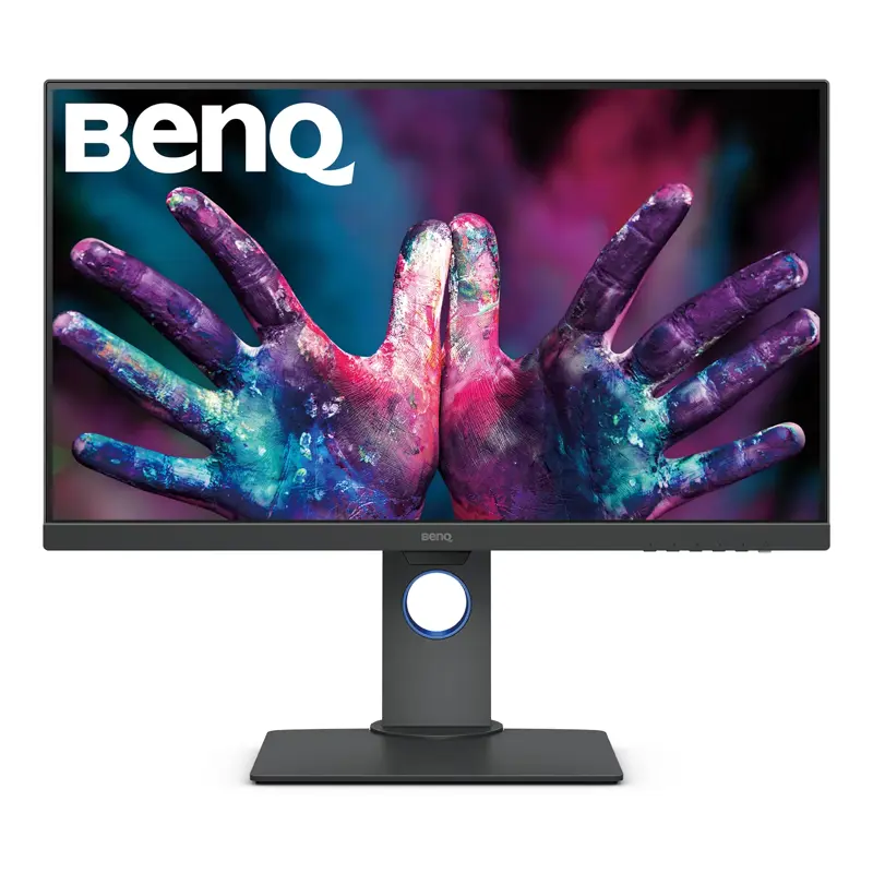 Монитор Benq PD2705Q 27'', 2560x1440, IPS,  60Hz, 1000:1, 250cd, 5ms, HDMI, DP; 4*USB 3,0; USB C*65W, Speakers, Height adj 110, Pivot, 100% sRGB, Flicker-free;Low Blue Light, Calibration Report, 3Y, Grey