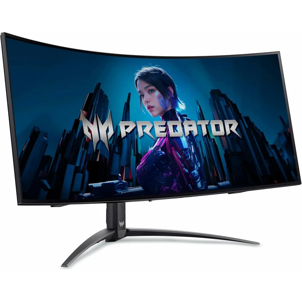 Монитор Acer Predator X39bmiiphuzx39" OLED 3440x1440 240 Hz 1300cd/m2 0,01ms 2xHDMI(2.1) + 1xDP + 1xType-C(90W) + SPK + Audio out + USB3.2x3 + USB-C + USB-B (2up 4down)+Speaker 5Wx2 110 H.Adj